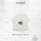 M005-i 「Crescent-G」 Graphic Tee #WHITE [GOOPI-24SS-APR-04]