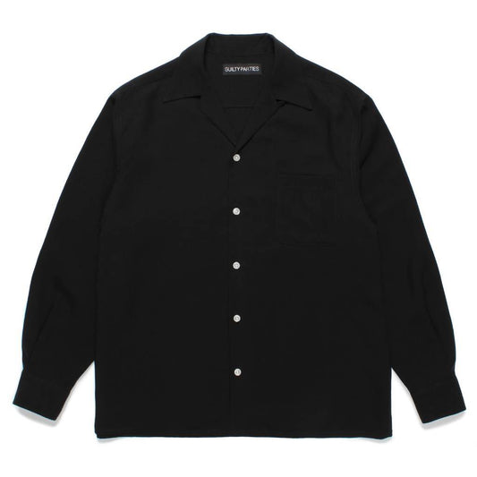 50'S SHIRT L/S (TYPE-1) #BLACK [24FW-WMS-OC10]