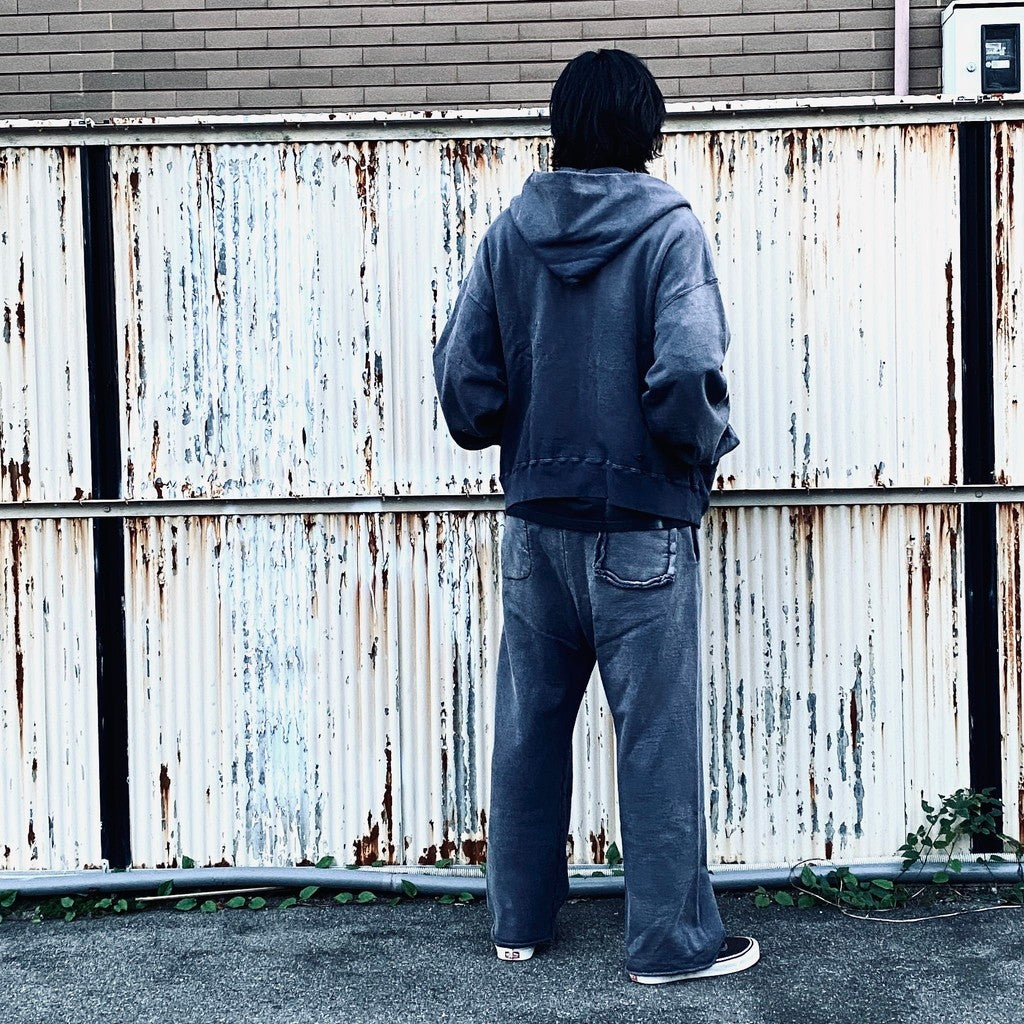 WEATHERED SWEAT PANTS - EGGPLANT #EGGPLANT [BWU-WSPE]