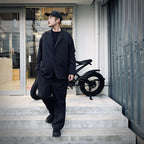 TECH TRAVEL PANTS #BLACK [BP-63025]