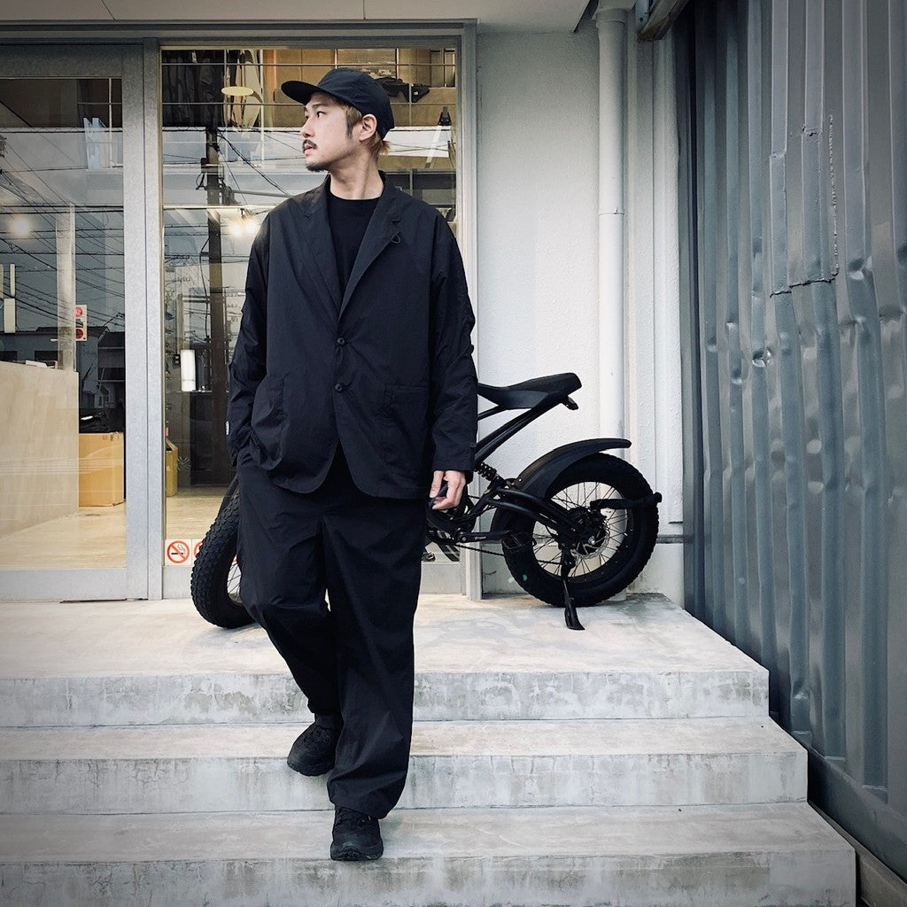 TECH TRAVEL PANTS #BLACK [BP-63025]