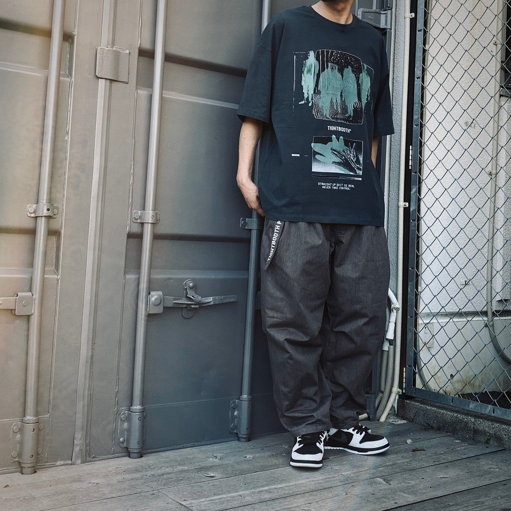 SHADOW S/S T-SHIRT #Blue Charcoal [SS25-T09]