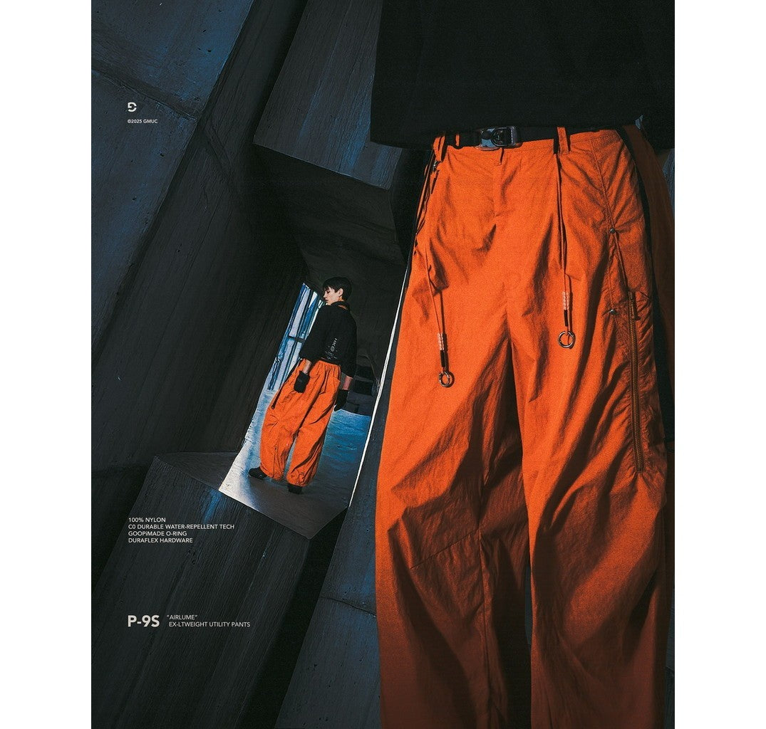 P-9S「AirLume」輕量級實用褲 #PUMPKIN [GOOPI-25SS-JUL-02]