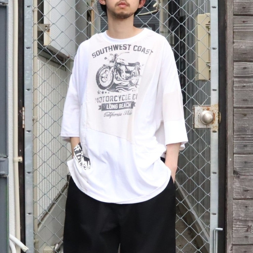 PUZZLE TEE B #WHITE [C2647909B]