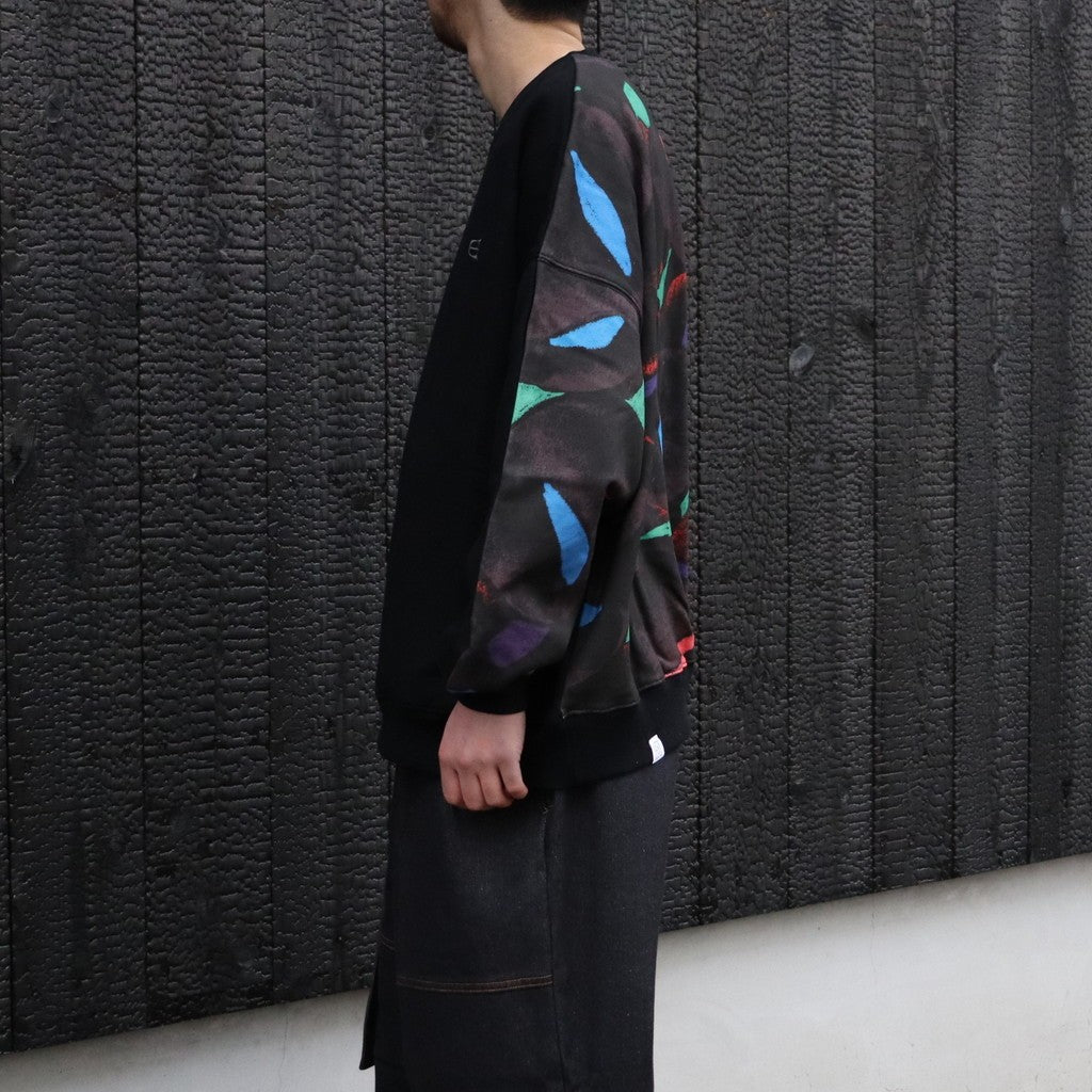 JULIEN CARD CREWNECK #Black [26SS-SW01]