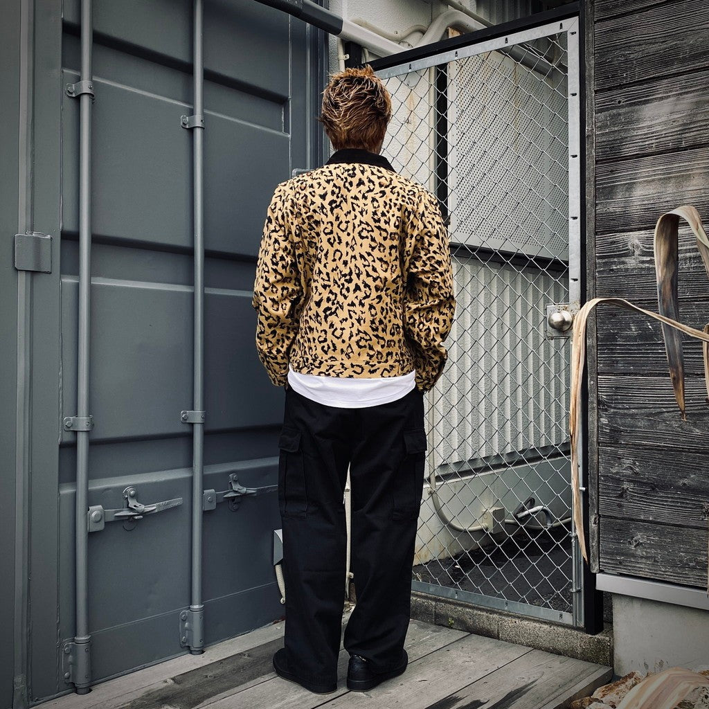 DICKIES | LEOPARD WORK JACKET #BEIGE [25SS-WMO-DC03]