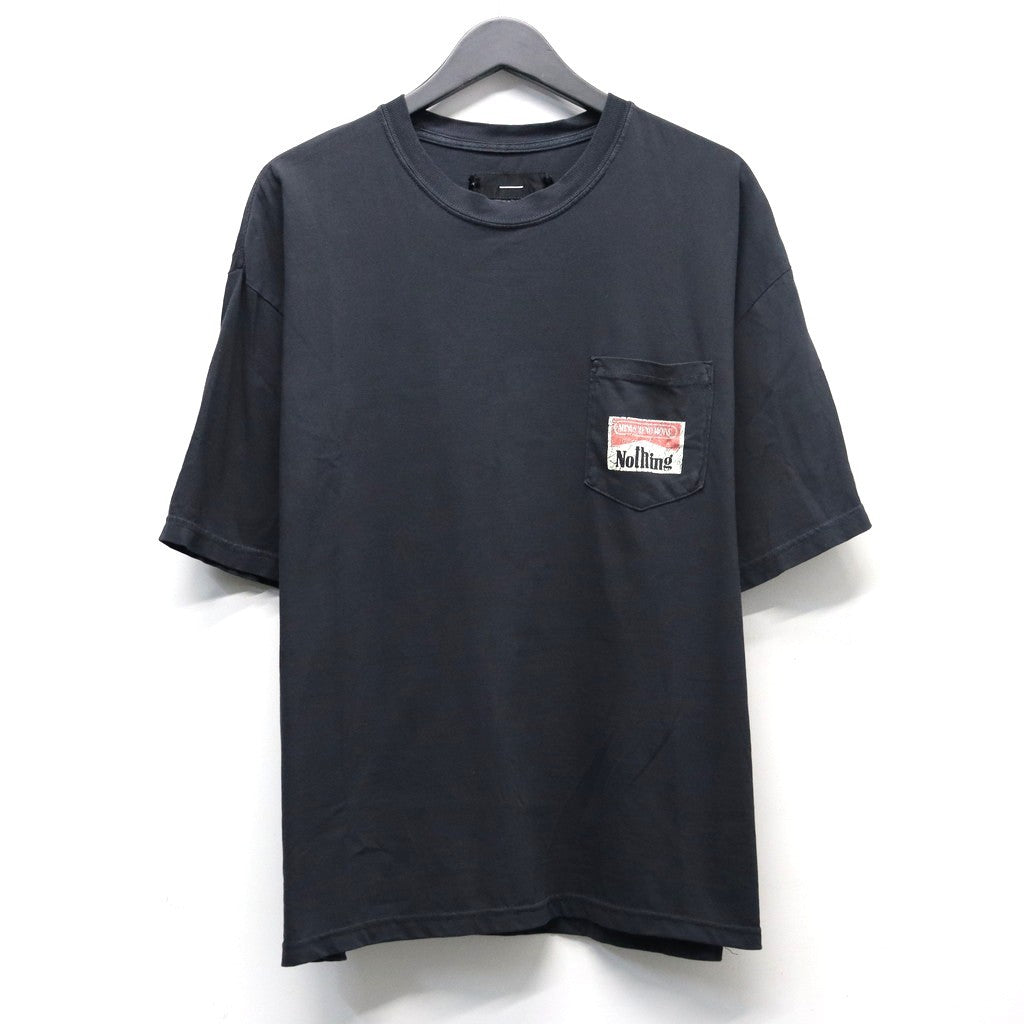 Bootleg Pocket Tee(NOTHING) #5YEARS BLACK [M-P3-BG11]