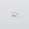 Anchor Ring Large #SILVER [XOR014]