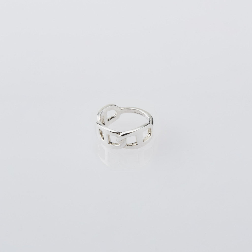 Anchor Ring Large #SILVER [XOR014]