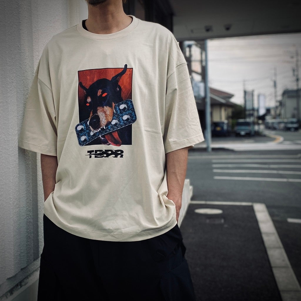 PILLS S/S T-SHIRT #Cream [SS25-T08]