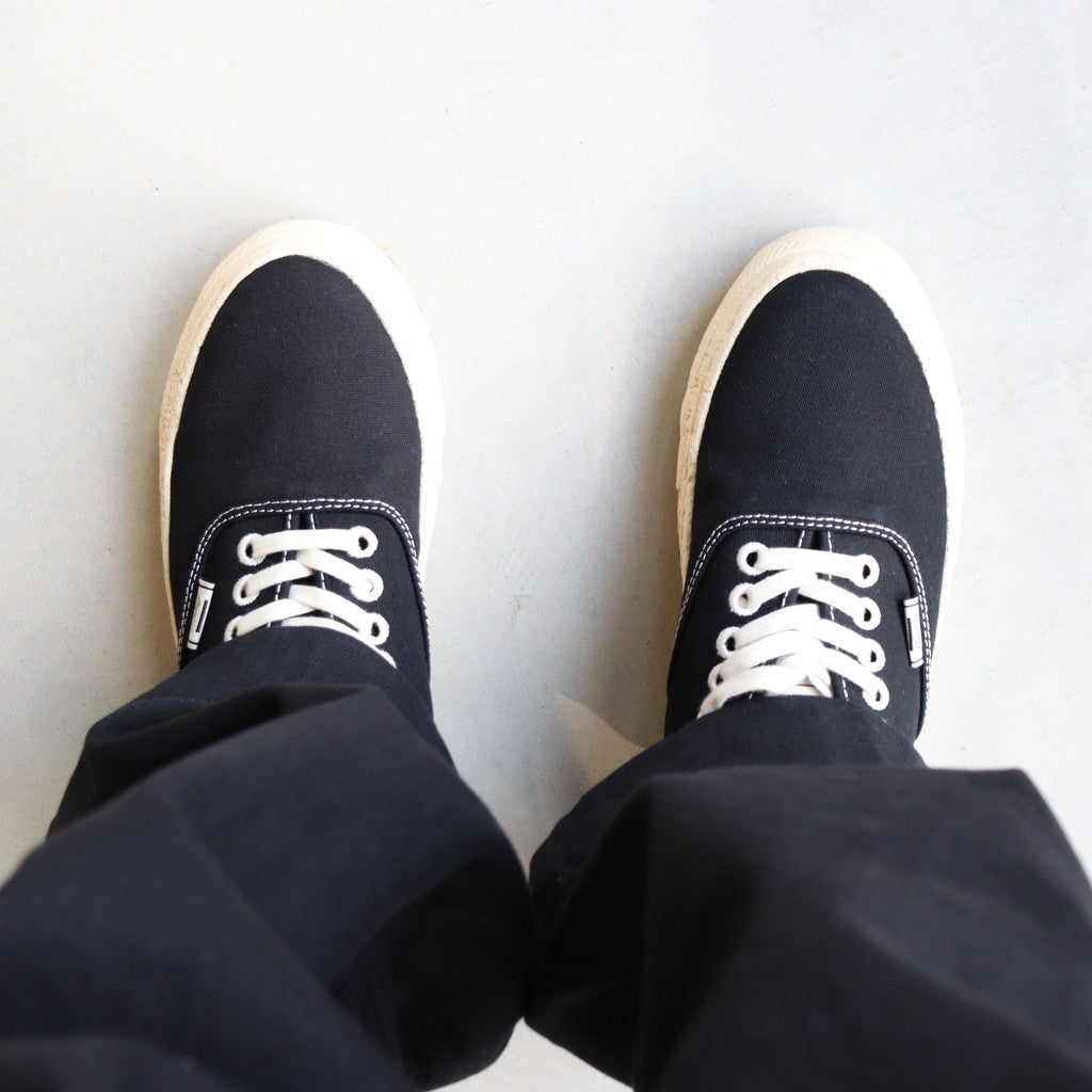 KIEFER / Canvas Low-Top Sneakers #BLACK [S16FW702]