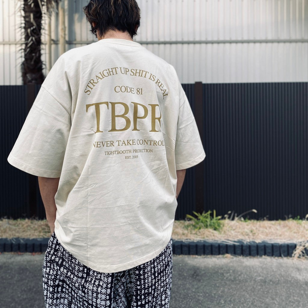 STRAIGHT UP S/S T-SHIRT #Cream [SS26-T04]