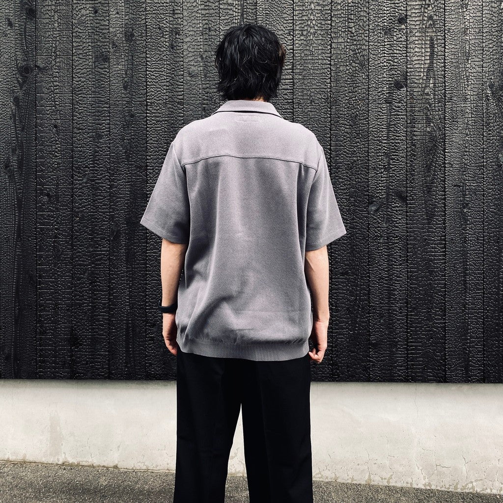 KNIT SHIRT ( TYPE-1 ) #GRAY [26SS-WMK-KN01]