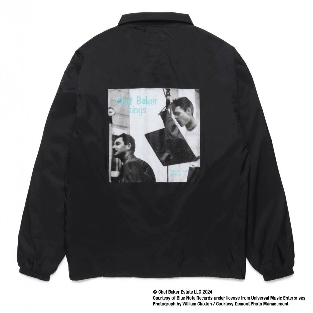 CHET BAKER | COACH JACKET (TYPE-1) #BLACK [CHETBAKER-WM-BL01]