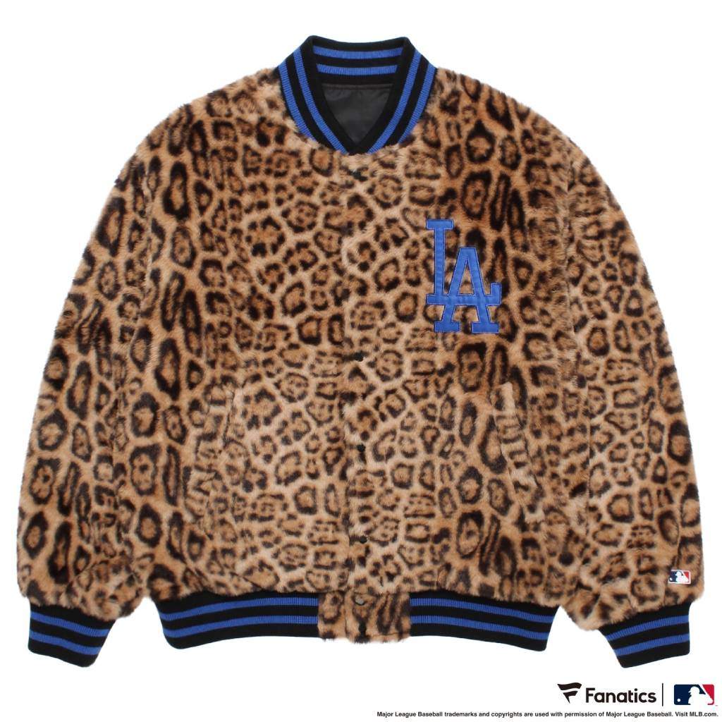 MLB | LA | REVERSIBLE VARSITY JACKET ( TYPE-2 ) #BLACK-BEIGE [MLB-WM-BL02]