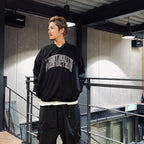 COLLEGE WIND SHIRT #Black [SS25-JK06]