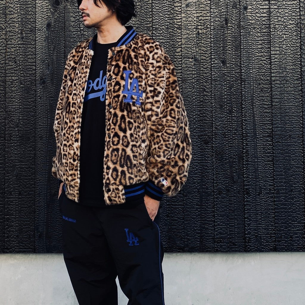 MLB | LA | REVERSIBLE VARSITY JACKET ( TYPE-2 ) #BLACK-BEIGE [MLB-WM-BL02]