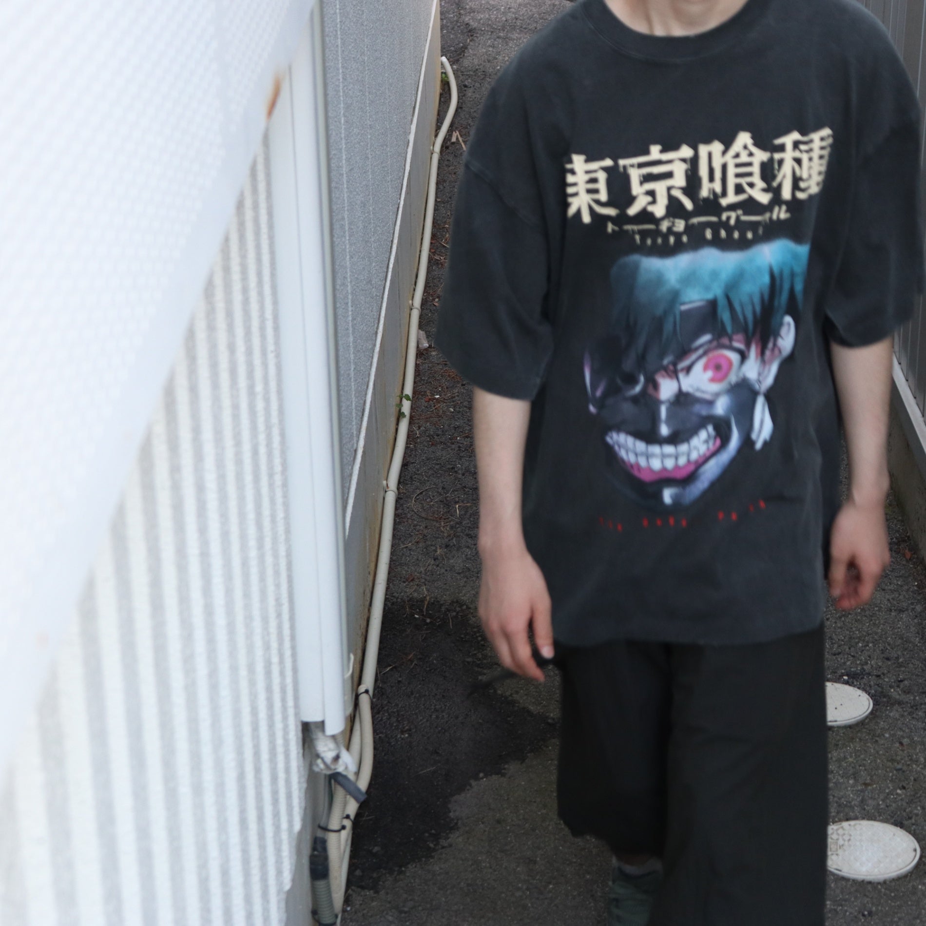 東京喰種 | S/S T-Shirt (KANEKI MASK) #BLACK [TTGM25SM001]