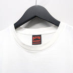 DEATH ROW RECORDS | WASHED HEAVY WEIGHT CREW NECK T-SHIRT #WHITE [DEATHROW-WM-WT02]