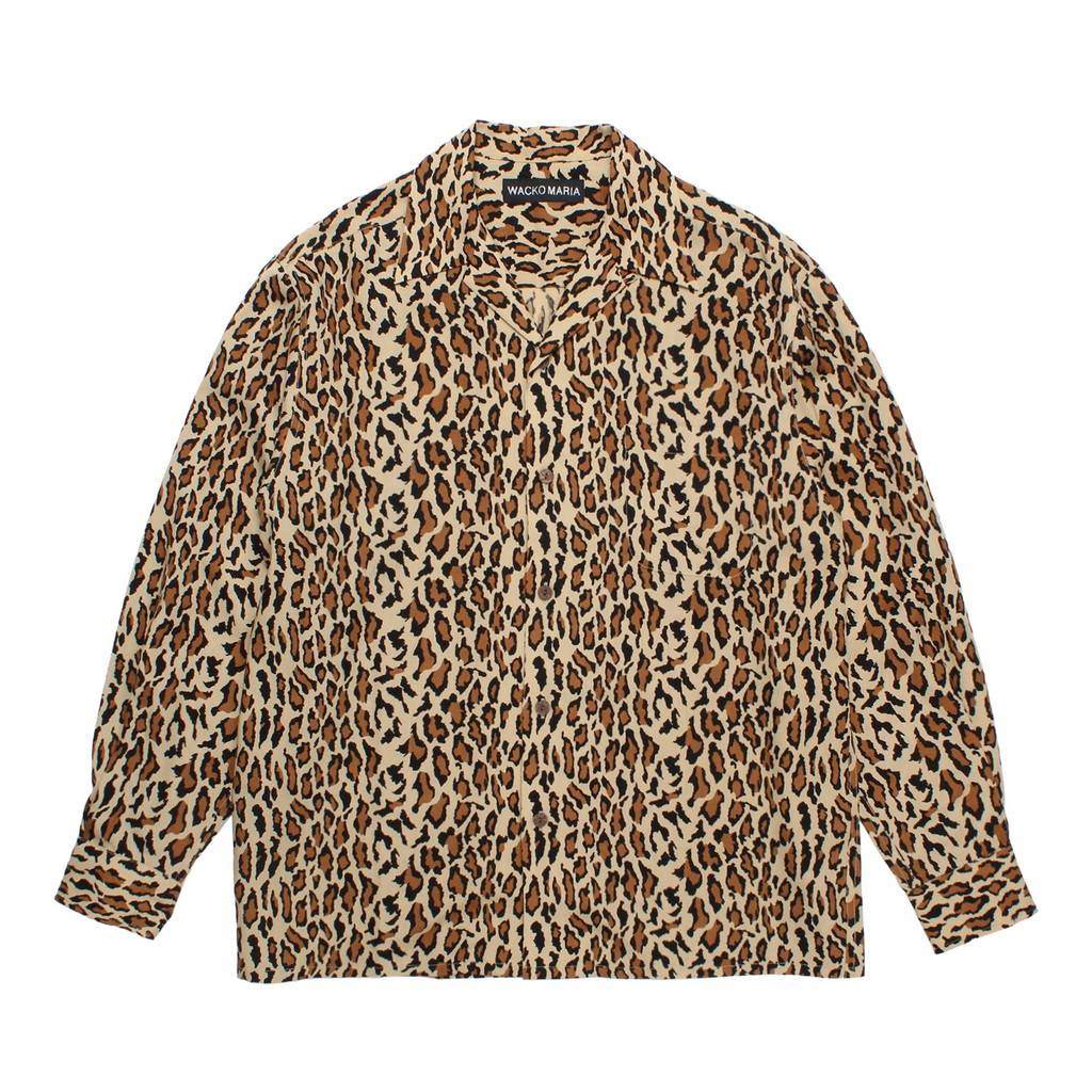HAWAIIAN SHIRT L/S #BEIGE [26FWE-WMS-HI01]