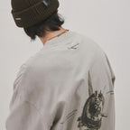 M001-G 「LAB-93」 Graphic Tee #BEIGE [GOOPI-24SS-APR-02]