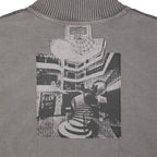 OVERDYE OVERLAP LIGHT CREW NECK #BROWN [CES27CS20]