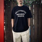 WASHED HEAVY WEIGHT CREW NECK T-SHIRT ( TYPE-10 ) #BLACK [25SS-WMT-WT10]