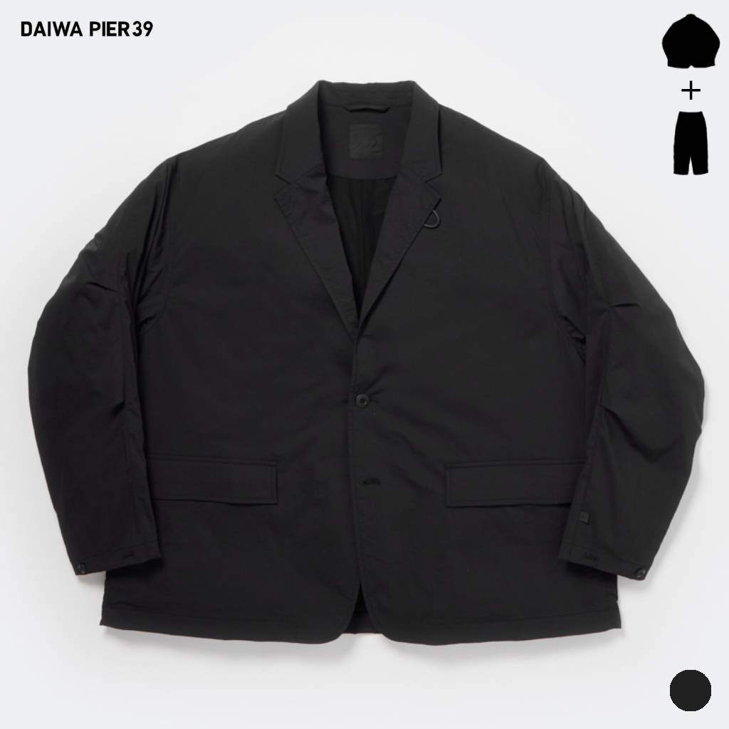 TECH LOOSE 2B JACKET & TECH EASY TROUSERS #BLACK [BJ-50026 / BP-51026]
