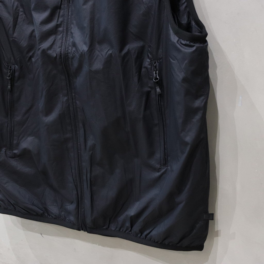 TECH REVERSIBLE WIND SHIELD VEST #BLACK [BJ-23024]