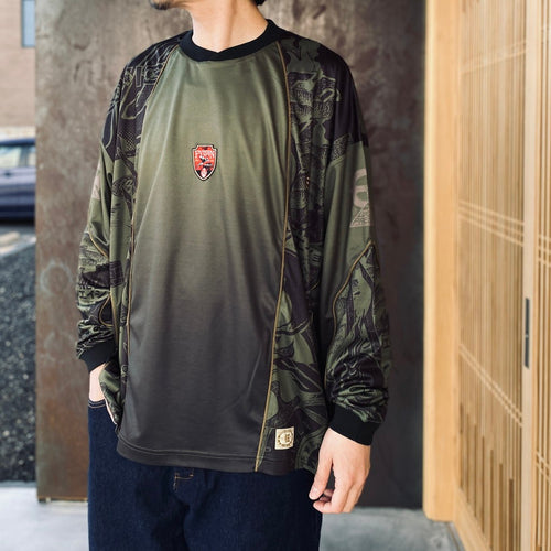 PHEASANT MOTO JERSEY #Olive/Black [26SS-SW07]