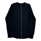 Combat Long Thermal With Damaged (CLASSIC WAFFLE KNIT) #BLACK [M-P2-TP6]