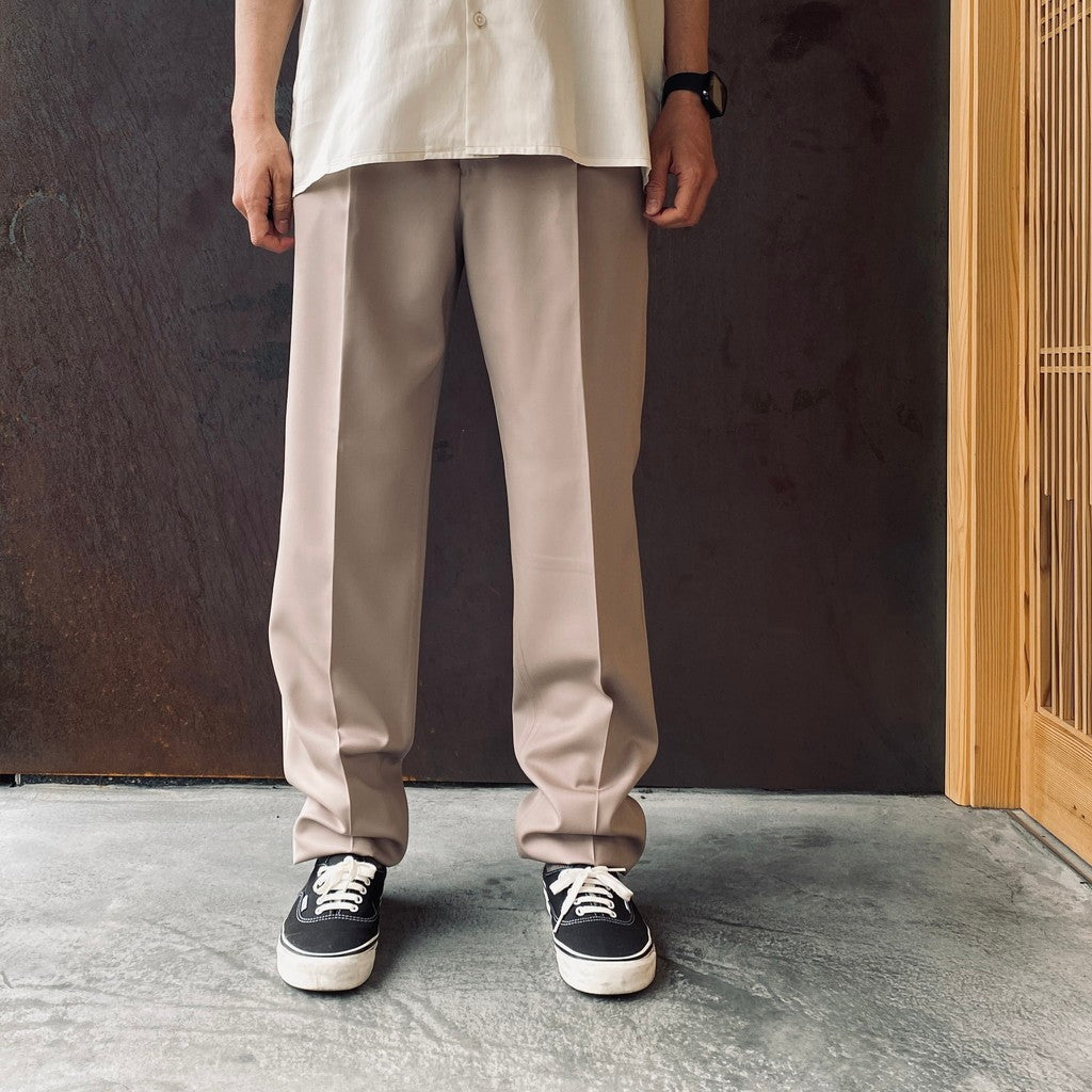 PLEATED TROUSERS ( TYPE-2 ) #L-PINK [26SS-WMP-TR02]