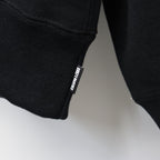 HEAVY WEIGHT PULLOVER HOODED SWEAT SHIRT ( TYPE-2 ) #BLACK [25FW-WMC-SS04]