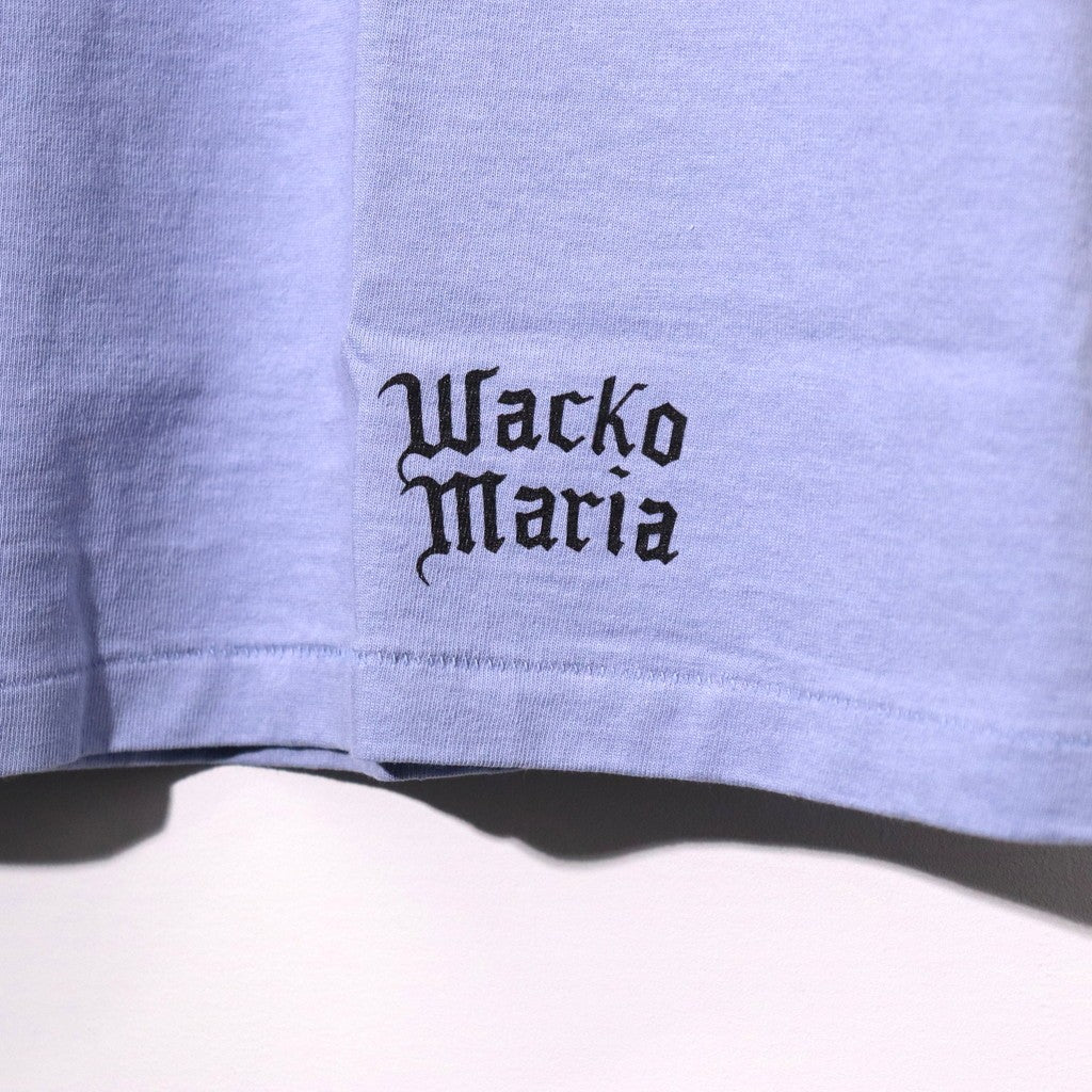 WASHED HEAVY WEIGHT CREW NECK T-SHIRT ( TYPE-1 ) #PURPLE [26SS-WMT-WT02]