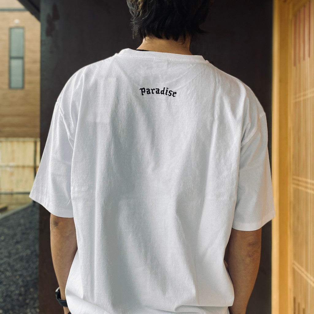 WASHED HEAVY WEIGHT CREW NECK T-SHIRT ( TYPE-10 ) #WHITE [26SS-WMT