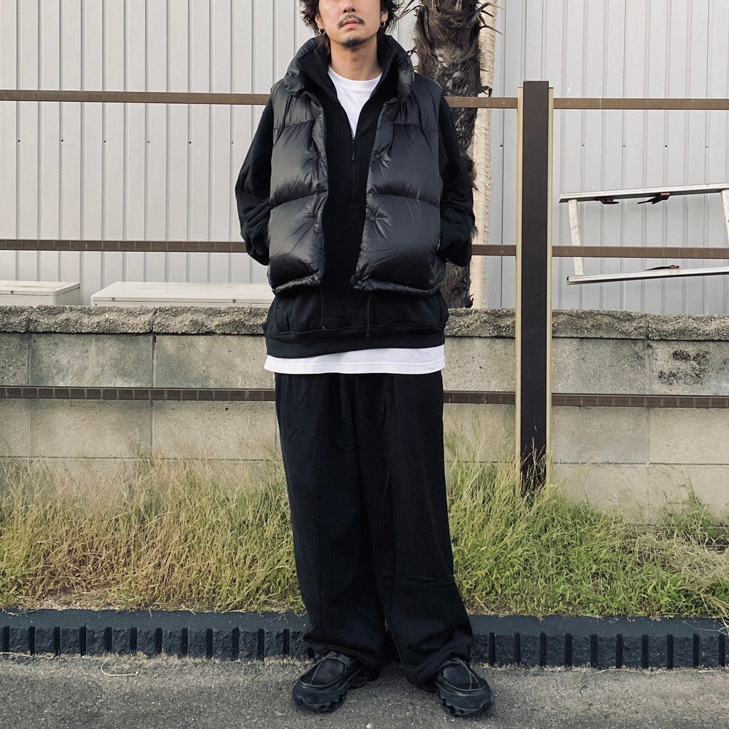 1/2 COTTON PANTS type 2 #Carbon [25f_NEX24-P04]