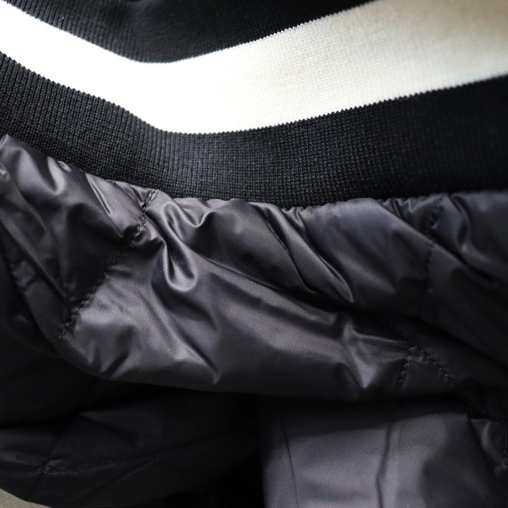 REVERSIBLE 「SKAJAN」 DOWN JACKET #BK×OFF / BK×D.PURPLE [TAION-JK04JS-N1]
