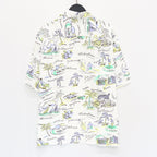 HAWAIIAN SHIRT S/S ( TYPE-2 ) #WHITE [25SS-WMS-HI02]