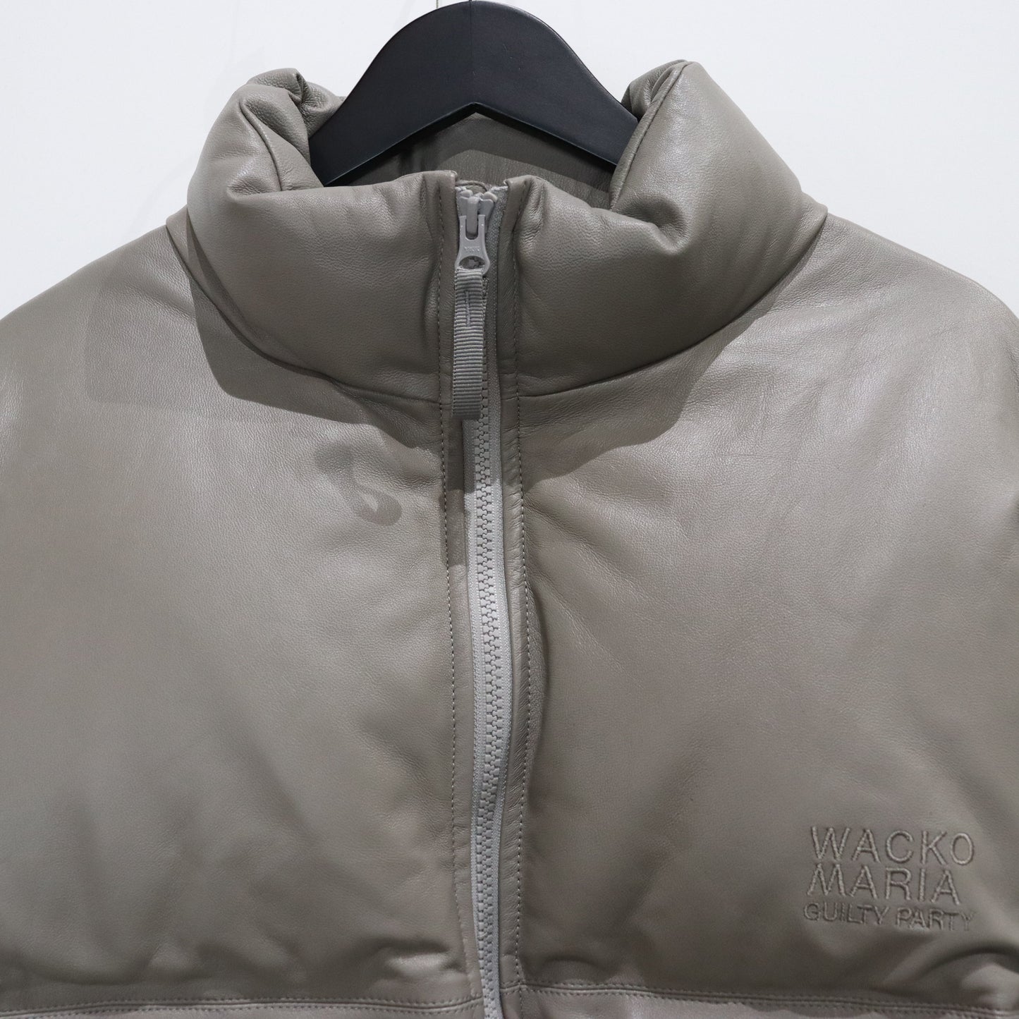 LEATHER DOWN JACKET -B- -TYPE 2- #GRAY [23FW-WMO-OD03]