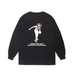 鮑伯馬利 | 圓領長袖T卹（4號）#黑色 [BOBMARLEY-WM-LT06]