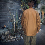 TECH FISHING SHIRT L/S #COYOTE [BE-84025W]