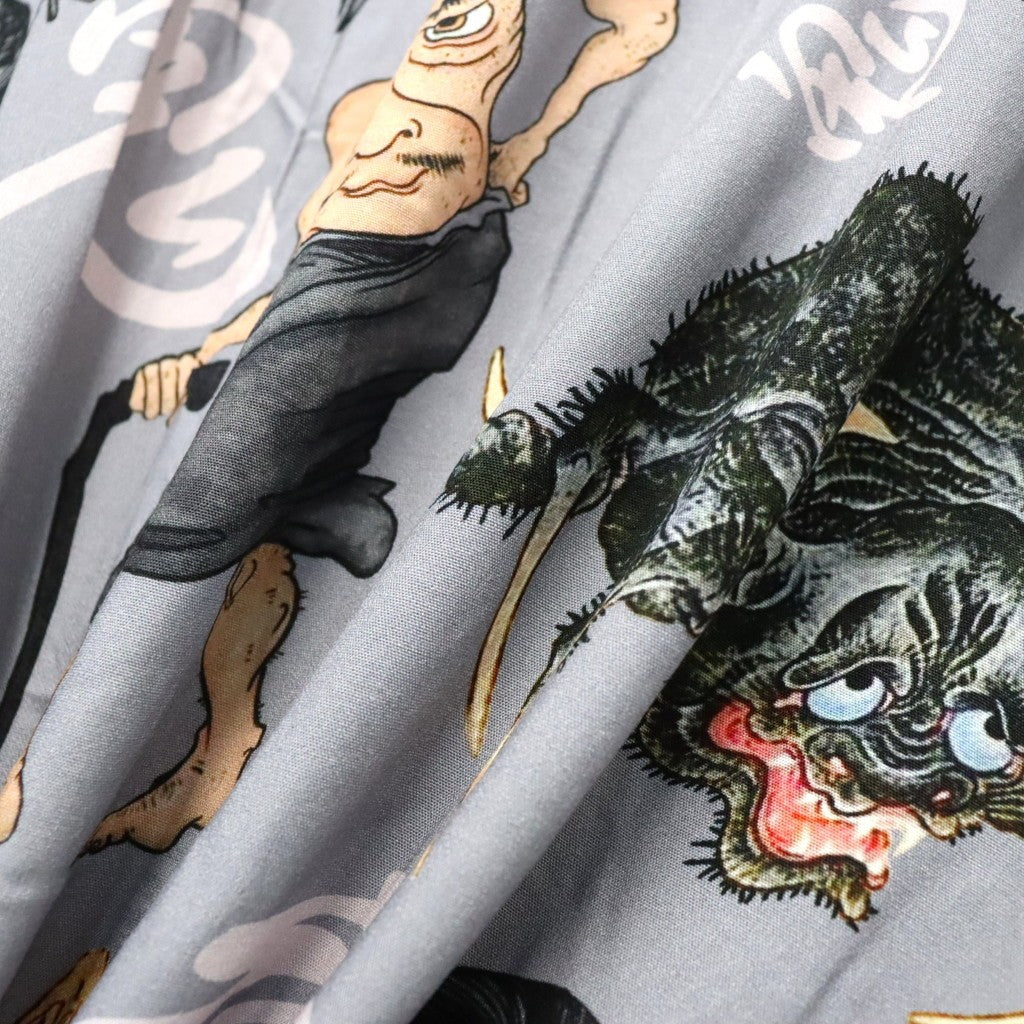 百鬼夜行 shirt L/S #Gray [BV-SH2600230]