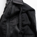 NYLON B LENS WAISTBAG #BLACK 999 [20CMAC043A-005269G]