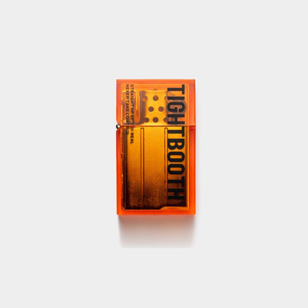 LABEL LOGO HARD EDGE LIGHTER #Orange [FW26-A20]