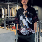 GHOST IN THE SHELL 2 INNOCENCE | Ghost in the Shell | S/S HAWAIIAN SHIRT -TYPE 1- #BLACK [INNOCENCE-WM-HI01]