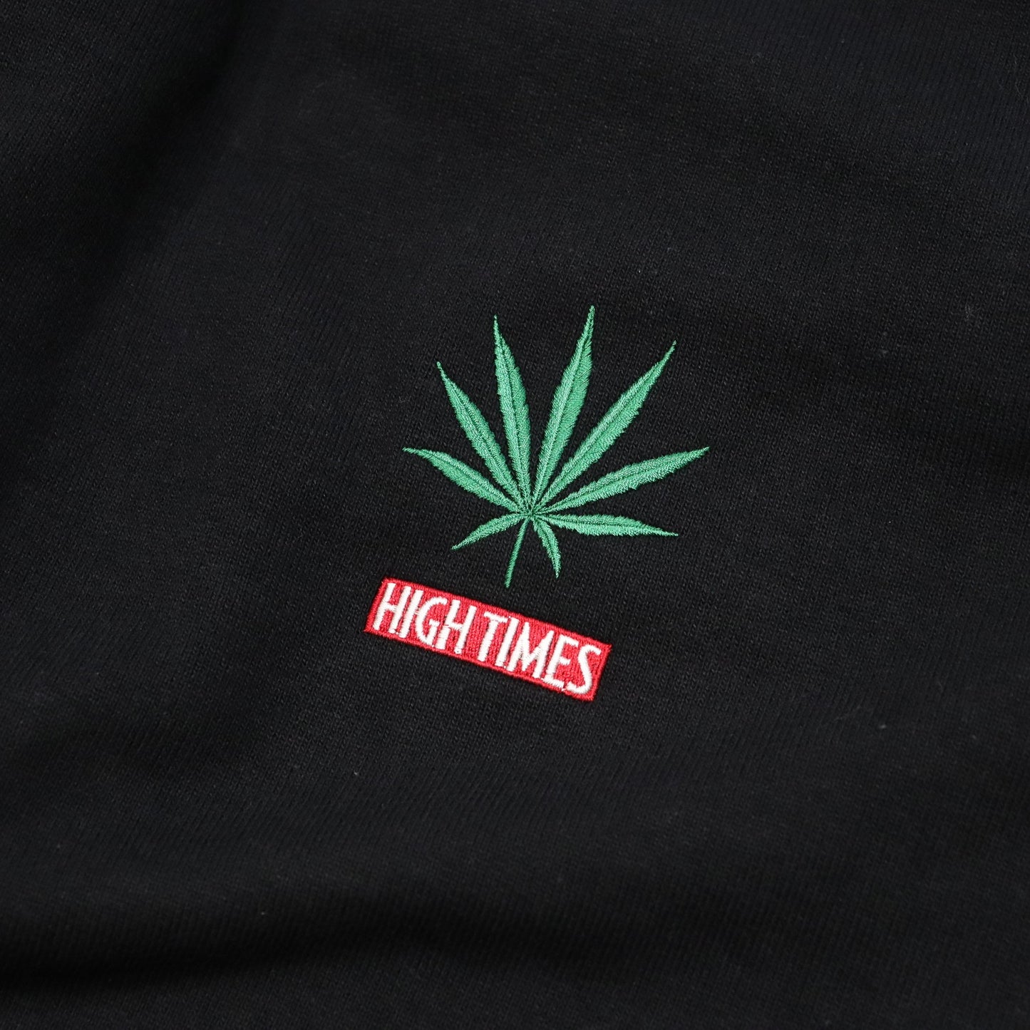 HIGHTIMES | HEAVY WEIGHT SWEAT PANTS #BLACK [HIGHTIMES-WM-SP04]