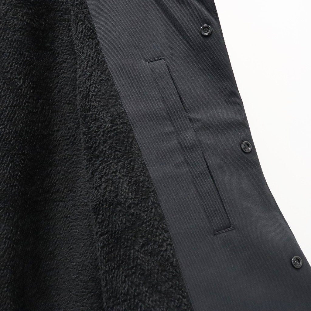 HOLLOW FIBER DRIZZLER BLOUSON #BLACK [FPA08262U0013]