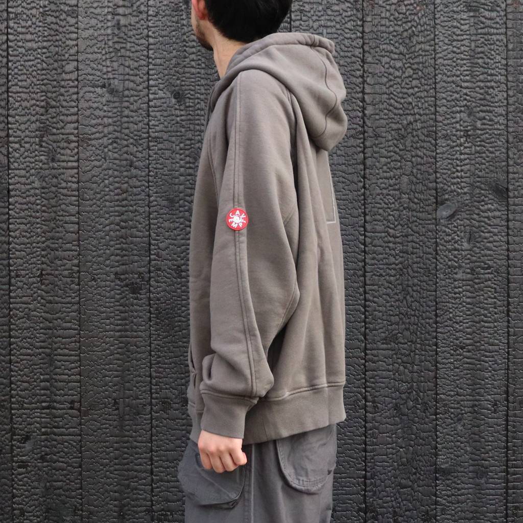 SOLID BIG HEAVY HOODY #KHAKI [CES29CS07]