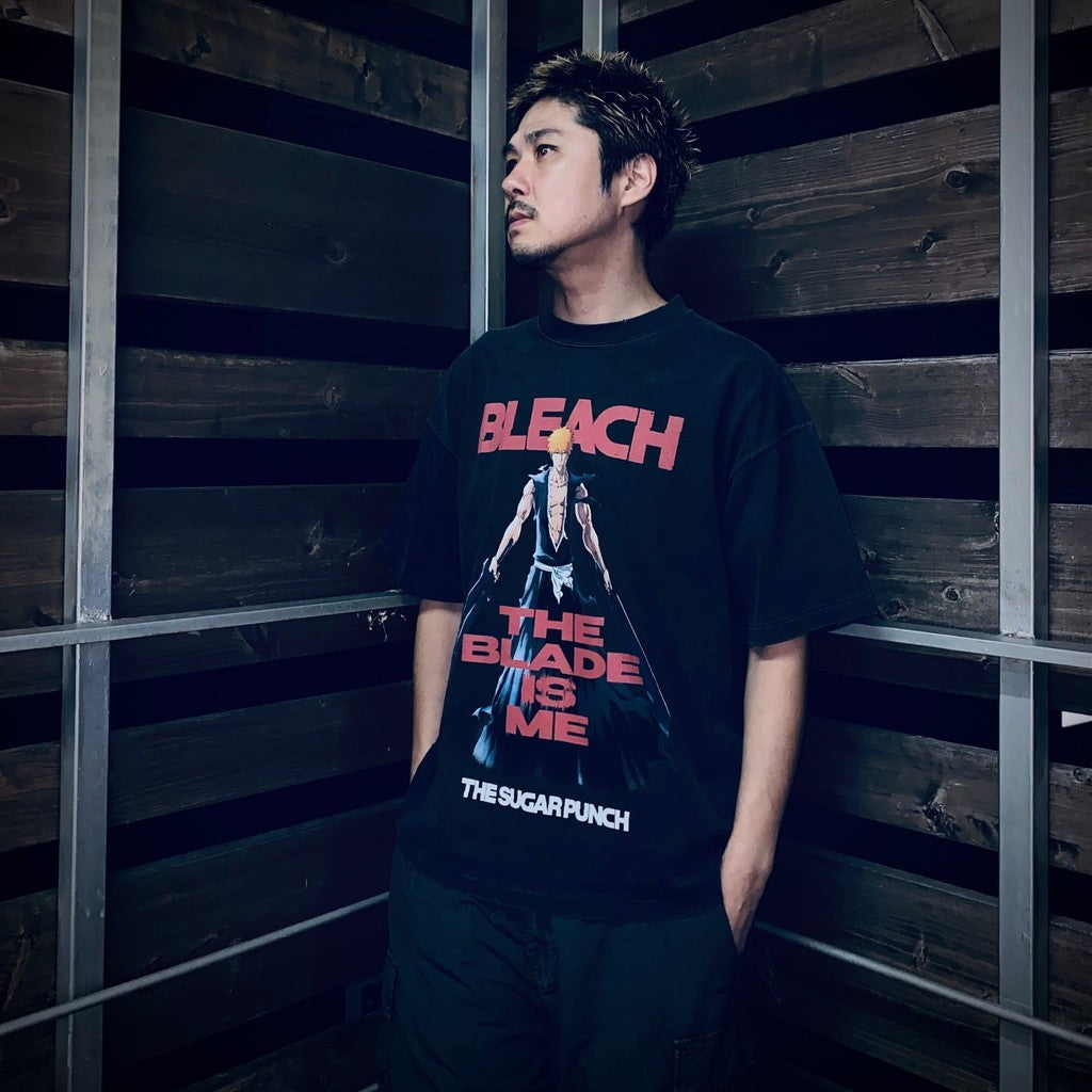 BLEACH | 短袖T卹 - ICHIGO #黑色 [TBLM24AM001]