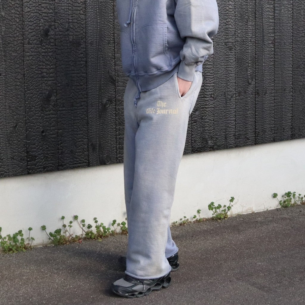 THE DITC JOURNAL SWEAT PANTS AGED #EGGPLANT [BW261-DJSP]
